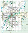 Mapas Detallados de Edmonton para Descargar Gratis e Imprimir