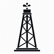icono de plataforma petrolera, estilo simple 14738722 Vector en Vecteezy