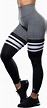 Bombshell Sportswear High Waist Thigh-High Leggings - Mid Weight Grey ...