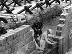 Bau der Berliner Mauer -- 13. August 1961 | Bau der berliner mauer ...