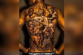El espectacular tatuaje de Vinicius en la espalda: leyendas del deporte ...