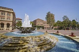 Campus De La Universidad De California Del Sur Imagen de archivo - Imagen de rojo, meridional ...