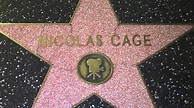 Nicolas Cage Hollywood Walk Of Fame Star - YouTube