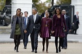 Fotos raras mostram a 1ª visita das filhas de Obama à Casa Branca | CLAUDIA