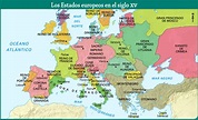Recursos Ciencias Sociales: Mapas Europa Siglo XV - Historia Segundo ...