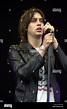 Julian Casablancas of The Strokes on stage at T In The Park July 2001 ...