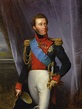 a painting of a man in uniform