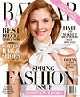 Cover of Harper's Bazaar USA with Drew Barrymore, March 2016 (ID:36916 ...