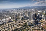 Century City ,Ca with Beverly Hills in background | Aerial view ...
