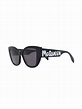 Alexander McQueen Eyewear logo-print Sunglasses - Farfetch