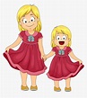 Two Sisters Clipart