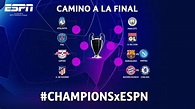 El cuadro de la UEFA Champions League 2019/20 - ESPN
