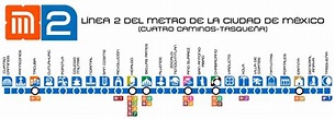 Línea 2 del Metro CDMX - Información Línea 2 Metro