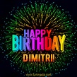 New Bursting with Colors Happy Birthday Dimitri GIF and Video with ...