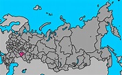Mapa de Samara, Rusia