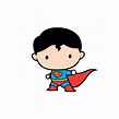 Bebe Superman, Chibi Superman, Superman Drawing, Batman Cartoon ...