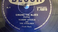 Tommy Steele Singing The Blues 78rpm - YouTube