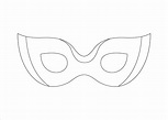 Plain Masks Templates - 10 Free PDF Printables | Printablee