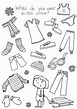14 Best Images of Clothes For Children Worksheets - Winter Clothes ...