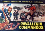 "CAVALLERIA COMMANDOS" MOVIE POSTER - "CAVALRY COMMAND" MOVIE POSTER