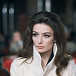 Anouk Aimee pictured during filming of a scene in the Sidney Lumet directed film 'The ...