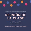 Collection Of Invitacion A Reunion Escolar Plantilla Original Para ...