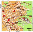 Granada map | Granada, Tourist map, Tourist