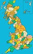 Historic Counties Of England Map - Map