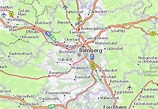 Mapa Bamberg– plan Bamberg – ViaMichelin