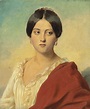 Franz Xaver Winterhalter (German, 1805-1873) , Portrait of an Italian ...