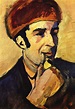 > Portrait des Franz Marc Leinwandbild auf Keilrahmen bestellen