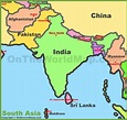 Map of South Asia (Southern Asia) - Ontheworldmap.com