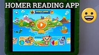 HOMER Reading App : Learn to read for kids - YouTube