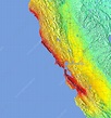 1906 San Francisco quake intensity map - Stock Image - E360/0014 ...