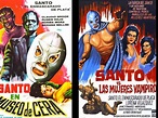 El Santo y sus pósters mas representativos del cine - Estadio Deportes