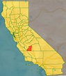 Map of Kings County, California