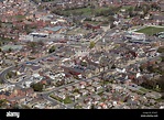 aerial view of Ossett near Wakefield, UK Stock Photo - Alamy