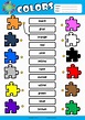 colors matching exercise worksheet par mem - Fichier PDF