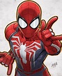 Spiderman Spiderman Dibujos Animados Avengers Caricatura Spiderman ...