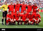 Soccer fifa world cup 2002 group h tunisia v belgium hi-res stock ...