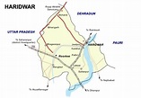 HARIDWAR TOURISM :- Maps of Haridwar | Haridwar Map | Route Map to ...