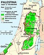 Mapa de Palestina - Mapa Físico, Geográfico, Político, turístico y ...