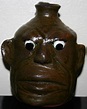 JESSIE MEADERS FOLK POTTERY FACE JUG GEORGIA | eBay | Folk pottery ...