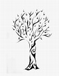 Tribal Tree Tattoo - Tree Of Life Tattoo, HD Png Download , Transparent ...