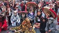 Tecuanes (Jaguar) Dance of Mexico at Times Square - YouTube