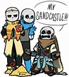 dream, blueberry, and ink Undertale Comic Funny, Undertale Pictures ...