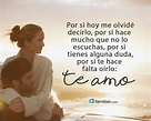 Postales con bonitos mensajes de amor eterno | love quotes | Amor ...