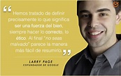 10 lecciones de negocios del cofundador de Google Larry Page