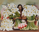 DIEGO RIVERA Flower Seller ART Canvas Wall Art | Etsy