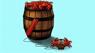 Crabs In A Barrel Racerback By SayWhatJAY Design By Humans | Barrel art ...